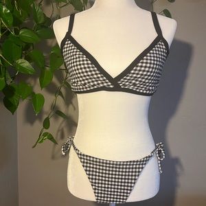 Andie checkered bikini